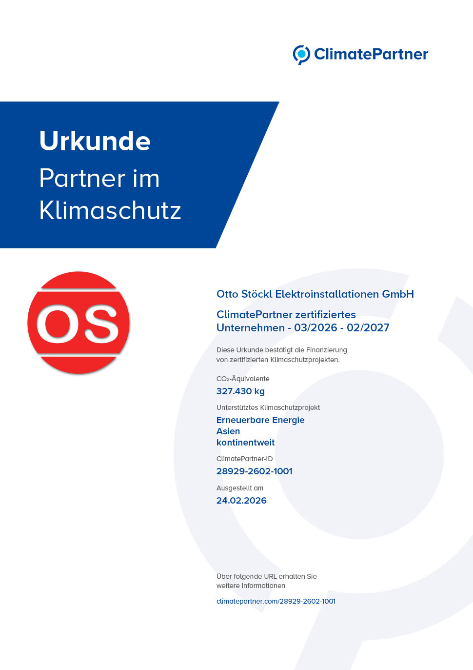 OS-28929-2602-1001_Urkunde_Klimaschutzprojekt